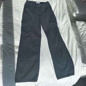 Zara Cargo Pant in navy blue